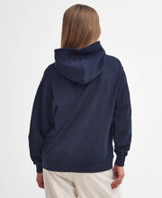 Barbour Northumberland Hoodie Navy/White