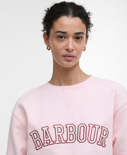 Barbour Northumberland Sweatshirt Pink Blush