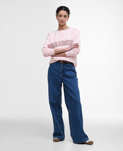 Barbour Northumberland Sweatshirt Pink Blush