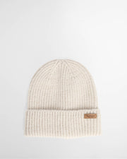 Barbour Pendle Beanie & Blair Scarf Gift Set Light Birchwood
