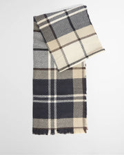 Barbour Pendle Beanie & Blair Scarf Gift Set Light Birchwood