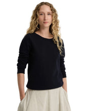Barbour Pendle Crew Neck Knit Jumper Navy