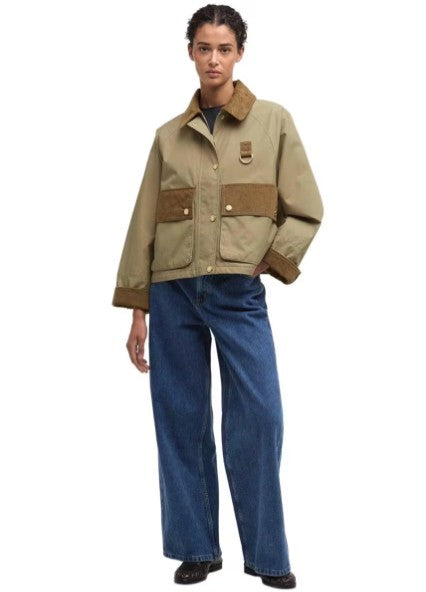 Barbour Phoebe Casual Jacket Military Brown