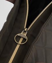 Barbour Quilted Tote Bag Olive
