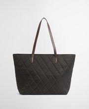Barbour Quilted Tote Bag Olive