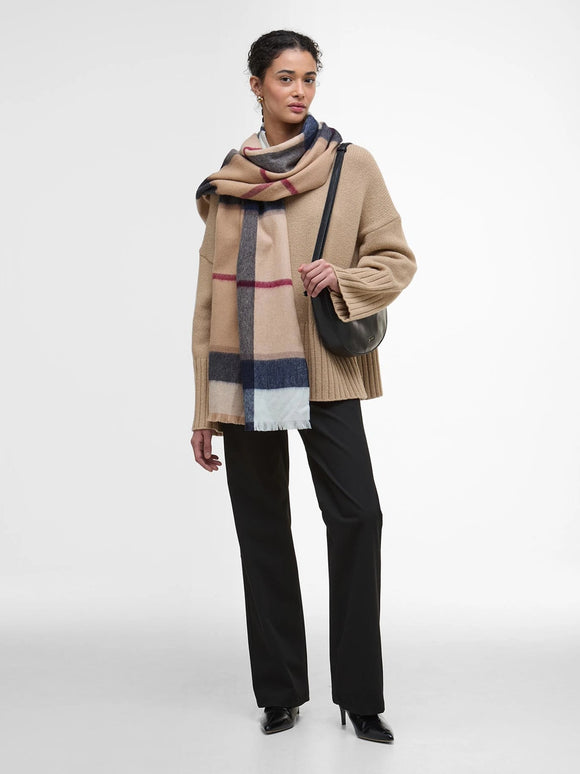 Barbour Rosefield Scarf Hessian Tartan