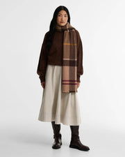 Barbour Rosefield Tartan Scarf Muted Tartan