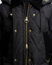 Barbour Rudson Quilted Jacket Black