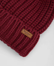 Barbour Saltburn Knit Beanie Biking Red