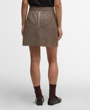 Barbour Sophia Wool Mini Skirt Check Multi