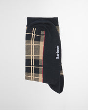 Barbour Tartan Socks Hessian Tartan