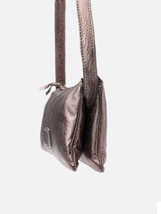 Biba Chester Smog Leather Bag Bronze