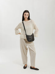 Biba Hill Shoulder Leather Bag