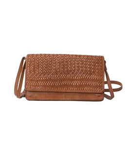 Biba Roseau Leather Cross Bag