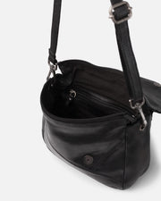 Biba Stika Leather Bag Black