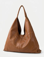 Biba Stockton Shoulder Leather Bag Tan