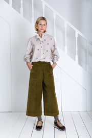 Bonte Aida Shirt Seamist With Blue Ribbons