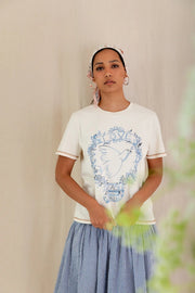 Bonte Boyfriend Tee Ecru