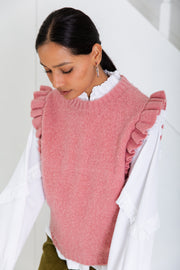 Bonte Claude Vest Rose
