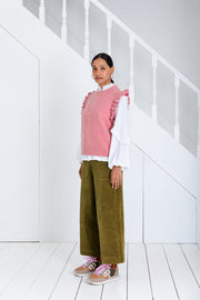 Bonte Claude Vest Rose