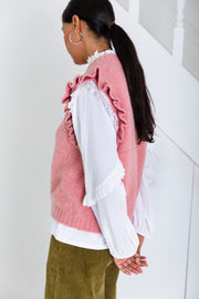 Bonte Claude Vest Rose