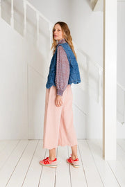 Bonte Estelle Quilt Gilet Dark Denim