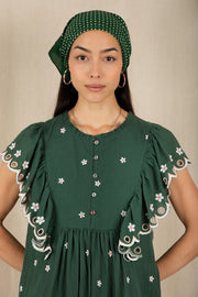 Bonte Mavis Dress Field Green
