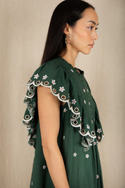 Bonte Mavis Dress Field Green