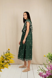 Bonte Mavis Dress Field Green