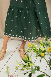 Bonte Mavis Dress Field Green