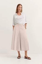 Bugatti Wide Leg Culotte Beige