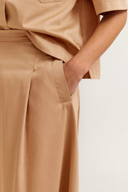 Bugatti Long Skirt Cognac