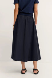 Bugatti Long Skirt Navy