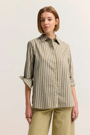 Bugatti Striped Shirt