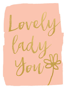 Lovely lady you 🌻