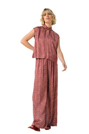 Caroline Biss 2-Piece Set Abstract Pattern