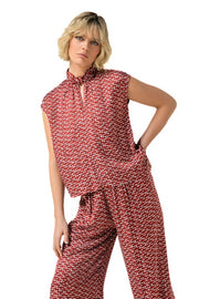 Caroline Biss 2-Piece Set Abstract Pattern