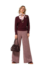 Caroline Biss Tweed Trousers Multi