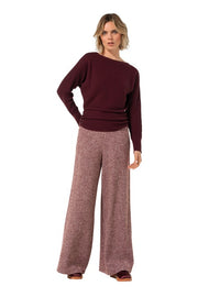 Caroline Biss Tweed Trousers Multi