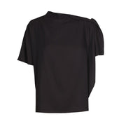 Caroline Biss Asymmetric Top Eggplant