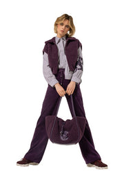 Caroline Biss Blouse With Patchwork Details