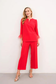 Caroline Kilkenny Aspen Top Red