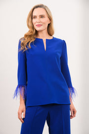 Caroline Kilkenny Aspen Top Royal Blue