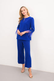Caroline Kilkenny Aspen Top Royal Blue