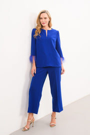 Caroline Kilkenny Aspen Top Royal Blue
