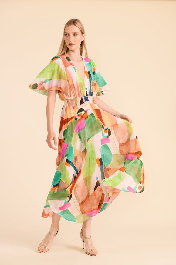 Caroline Kilkenny Abstract Dress