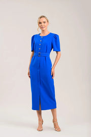 Caroline Kilkenny Carrie Dress Royal Blue