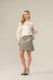 Caroline Kilkenny Manon Plaid Skirt