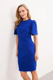 Caroline Kilkenny Miranda Dress Electric Blue