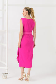 Caroline Kilkenny Misty Dress Magenta